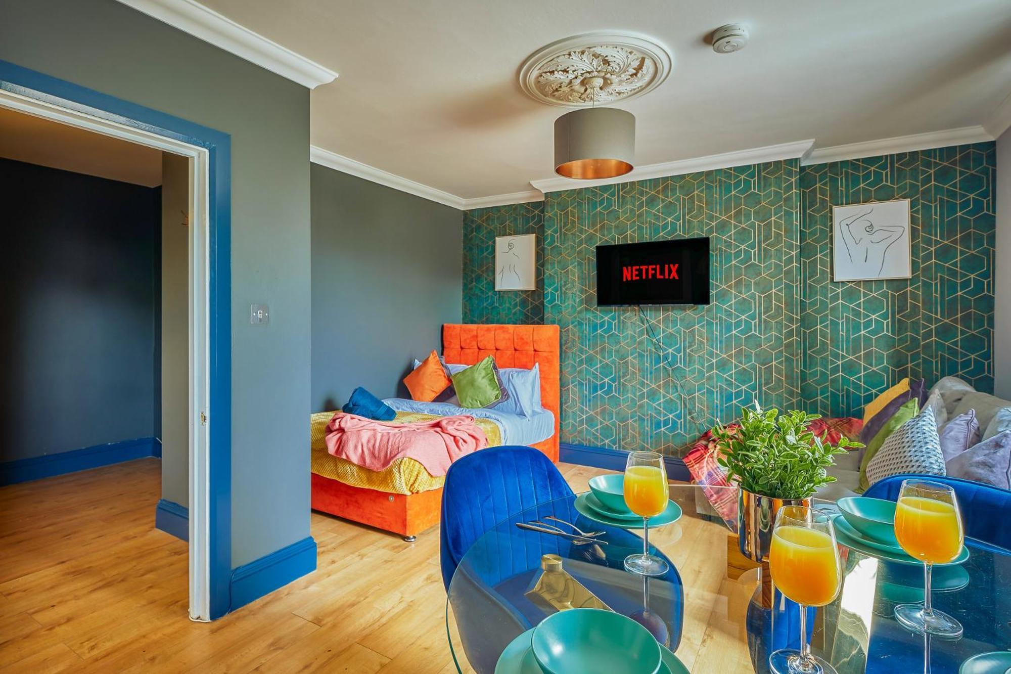 Апартаменти Free Parking New Gem With Garden Бристоль Екстер'єр фото